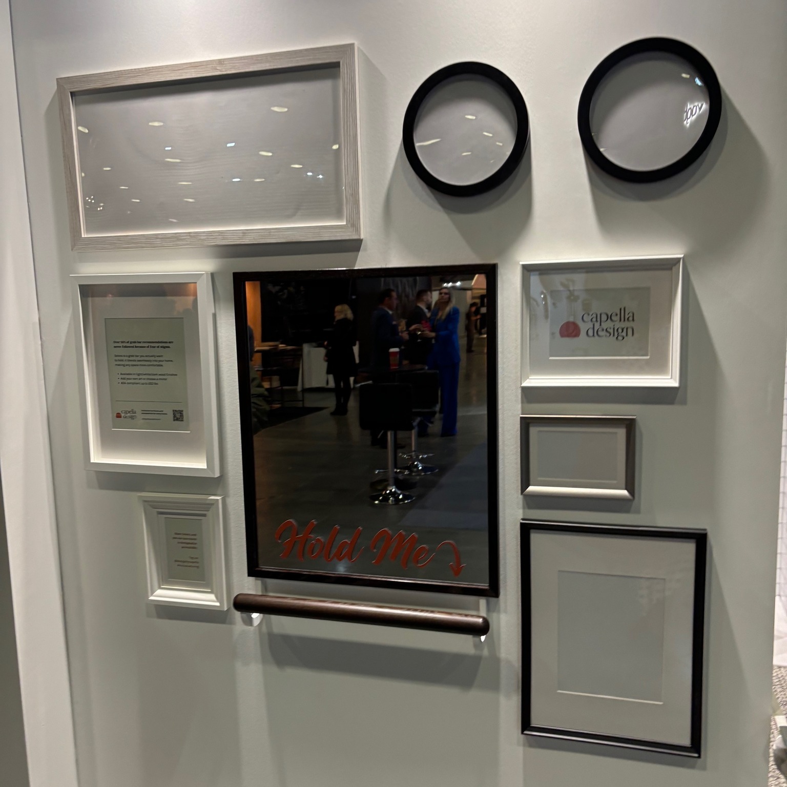 Trends we noticed at @idsvancouver Accessibility! There were some great aesthetic options for making your space safer and more versatile. We especially loved these options from @designbycapella. Furthermore there were some amazing seminars by coreyklassen and David Demers of the @cnibfoundation #accessibility #AccessibilityMatters #accessbars #hiddendisability #HiddenDisability #accessibledesign #inclusivedesign that we were lucky enough to attend and learned so much! When it comes to everything from mobility challenges to aging in place to invisible disabilities, we can help you design the perfect space to meet your needs.