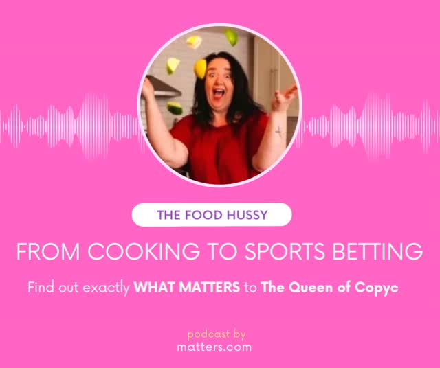 Looking for something to listen to while you’re cooking dinner tonight? How about checking out my interview with Emily from @mattershq!
#TheFoodHussy
#MattersPodcast
#FoodNetwork
#Foodblogger
#TravelBlooger
#PodcastInterviews
#CookingLife
#MindfullLiving
#Inspirational