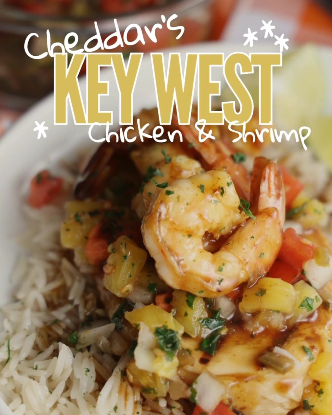 Remember that one time I was on the beaches of Aruba enjoying delicious seafood? 🍤
Well, I was thinking of you the entire time– I swear. 😅
To prove it, here's one of my favorite chicken & shrimp recipes that'll transfer you to your nearest beach! 🏖
Cheddar's Key West Chicken & Shrimp copycat recipe is full of delicious pineapple pico de gallo and teriyaki goodness!
If you close your eyes really hard while eating it, you just might hear the ocean 🌊😆
Comment SEND RECIPE and I’ll DM it to you!
#TheFoodHussy
#CopycatRecipe
#Homemade
#HomeChef
#InstaFood
#yummyfood 
#seafoodrecipes 
#seafoodlover
#beachvibes 
#takemebackplease 
https://www.thefoodhussy.com/cheddars-key-west-chicken-shrimp/