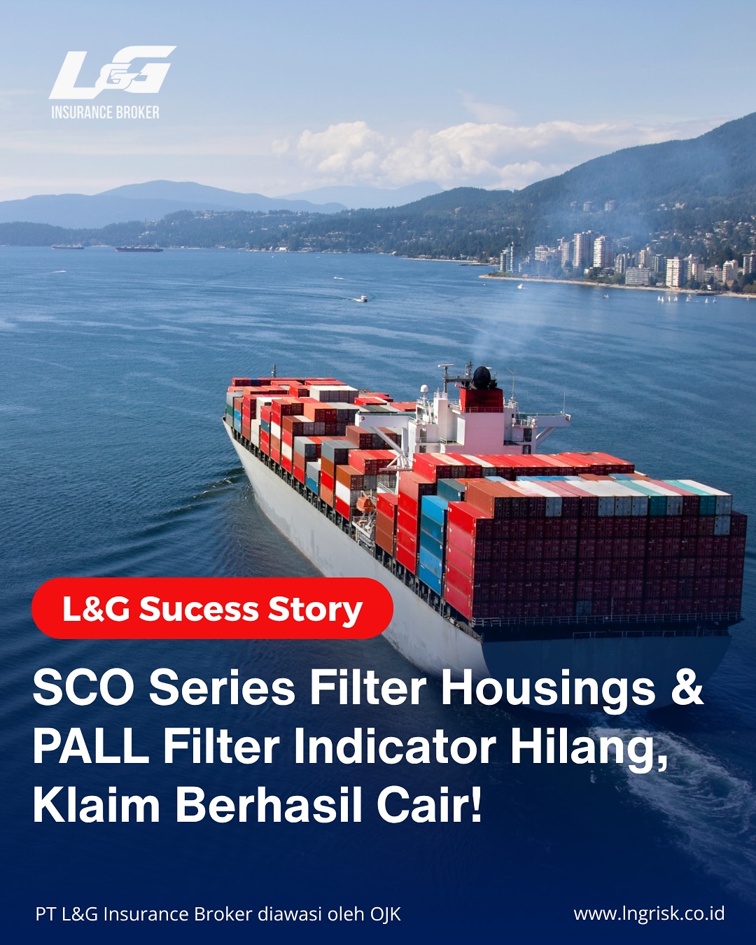 Klaim Hilangnya SCO Series Filter Housings & PALL Filter Indicator Berhasil Cair‼️
Dalam pengiriman barang impor dari Singapura ke Indonesia, sebagian muatan berupa SCO Series Filter Housings dan PALL Filter Indicator dinyatakan hilang saat tiba di gudang penerima. Padahal, kedua komponen ini merupakan bagian penting dari sistem Skidding Mobile Filtration yang digunakan dalam proses filtrasi industri.
Insiden ini berpotensi mengganggu produksi dan menyebabkan keterlambatan proyek. Namun berkat pendampingan penuh dari L&G Insurance Broker, seluruh dokumen klaim disusun dengan rapi dan proses verifikasi berjalan cepat.
Hasilnya? Klaim kehilangan disetujui dan dibayarkan penuh oleh pihak asuransi. Bukti nyata peran broker asuransi dalam memastikan setiap risiko dapat ditangani secara profesional hingga tuntas😉
📞 Konsultasi proteksi pengiriman Anda di 0811-850-7773
🌐 Kunjungi www.lngrisk.co.id
#MarineCargoInsurance #KlaimAsuransi  #logistics #klaimasuransicargo #marine #Brokerasuransi #AmanBersamaLNG #AsuransiKargo #InsuranceBroker #Claim