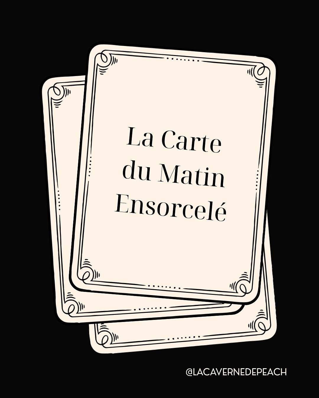 La Carte du Matin Ensorcelé revient le vendredi 31 octobre 🌙
Un matin tout doux, sans plan précis, juste le plaisir de créer, jaser et s’amuser ensemble — comme avant, entre sorcières créatives.
Je ne sais pas encore quelle magie je vais invoquer ce matin-là…
— Une pose volume?
— Une pose colorée en YY ou W?
— Ou peut-être un mélange des deux? 
𝗗𝗜𝗦-𝗠𝗢𝗜 𝗘𝗡 𝗖𝗢𝗠𝗠𝗘𝗡𝗧𝗔𝗜𝗥𝗘 𝗖𝗘 𝗤𝗨𝗘 𝗧𝗨 𝗔𝗜𝗠𝗘𝗥𝗔𝗜𝗦 𝗤𝗨𝗘 𝗝𝗘 𝗖𝗥𝗘́𝗘 — je veux préparer une pose sur mesure pour vous et vous montrer comment mixer les couleurs harmonieusement dans une pose ✨
Vendredi 31 octobre, de 9h à 12h — en LIVE sur TikTok
Prépare ton café (ou ta potion préférée) et viens passer un moment magique, créatif et plein de rires ☕🪄
#LaCarteDuMatinEnsorcelé #peachsociety #PeachWitchyVibes #livecréatif #lashwitchenergy #lacavernedepeach #livetiktok #exclusivitelacavernedepeach