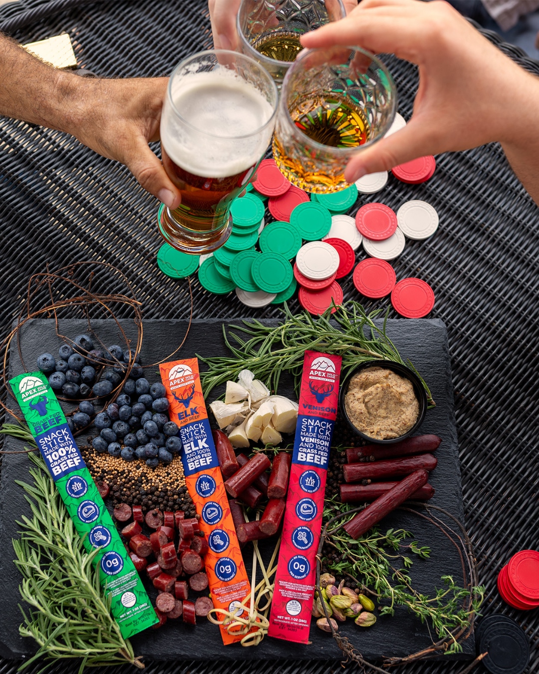 Don't gamble on your snacks, stack the deck with Farmers Market Foods favorites!
When the table's set and the cards are down, make sure you're holding a winning hand. All-natural summer sausage sliced and ready. Premium Wisconsin cheeses on the board. Apex Wild Game sticks bringing the protein.
Real ingredients, made to win every time.
Click the link in our bio to shop the selection!
#FarmersMarketFoods #StPatricksDay #Charcuterie #Foodies #CleanEats #Luck #Poker