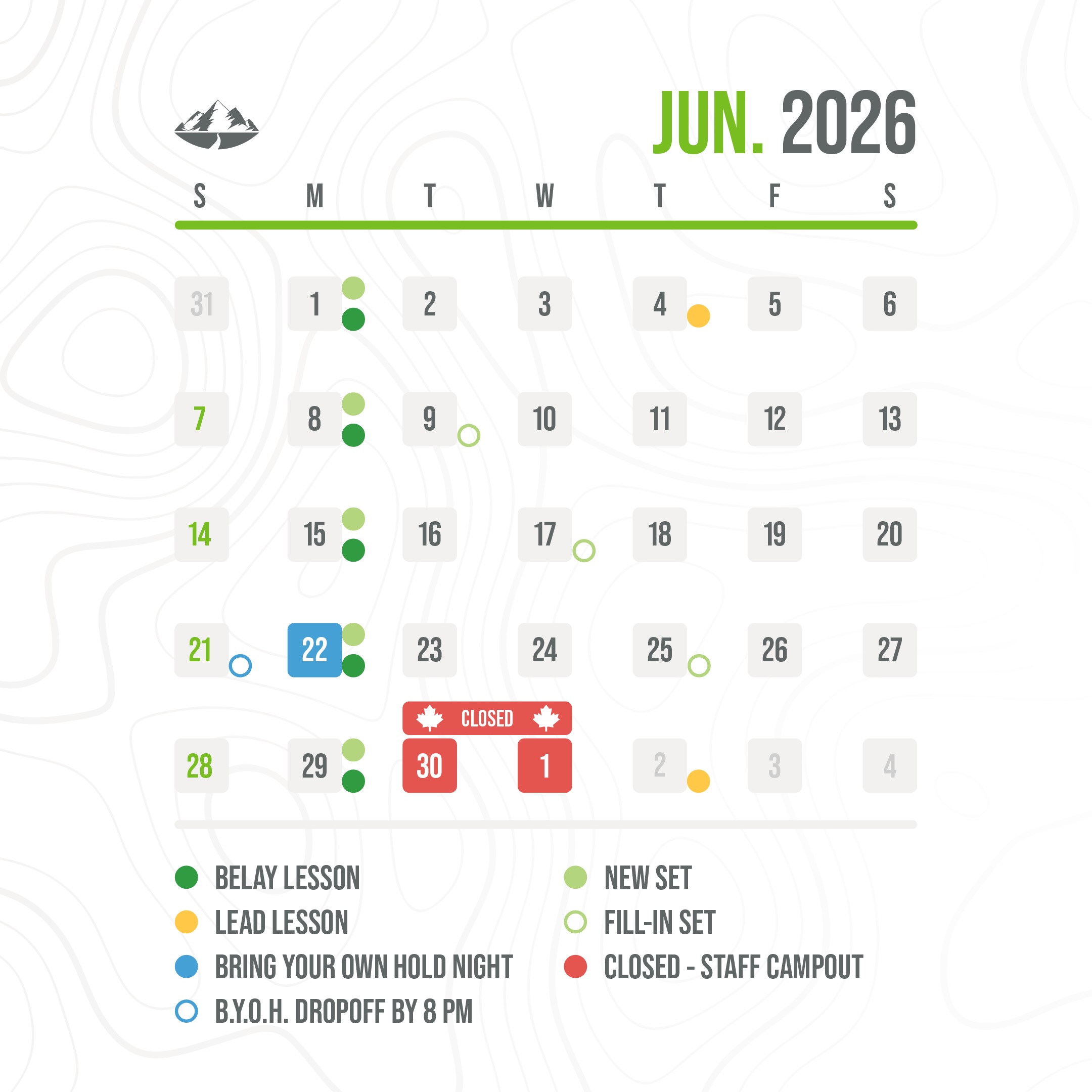 June’s going to be fun! Peep that June 22nd event 👀 More details to come, save the date