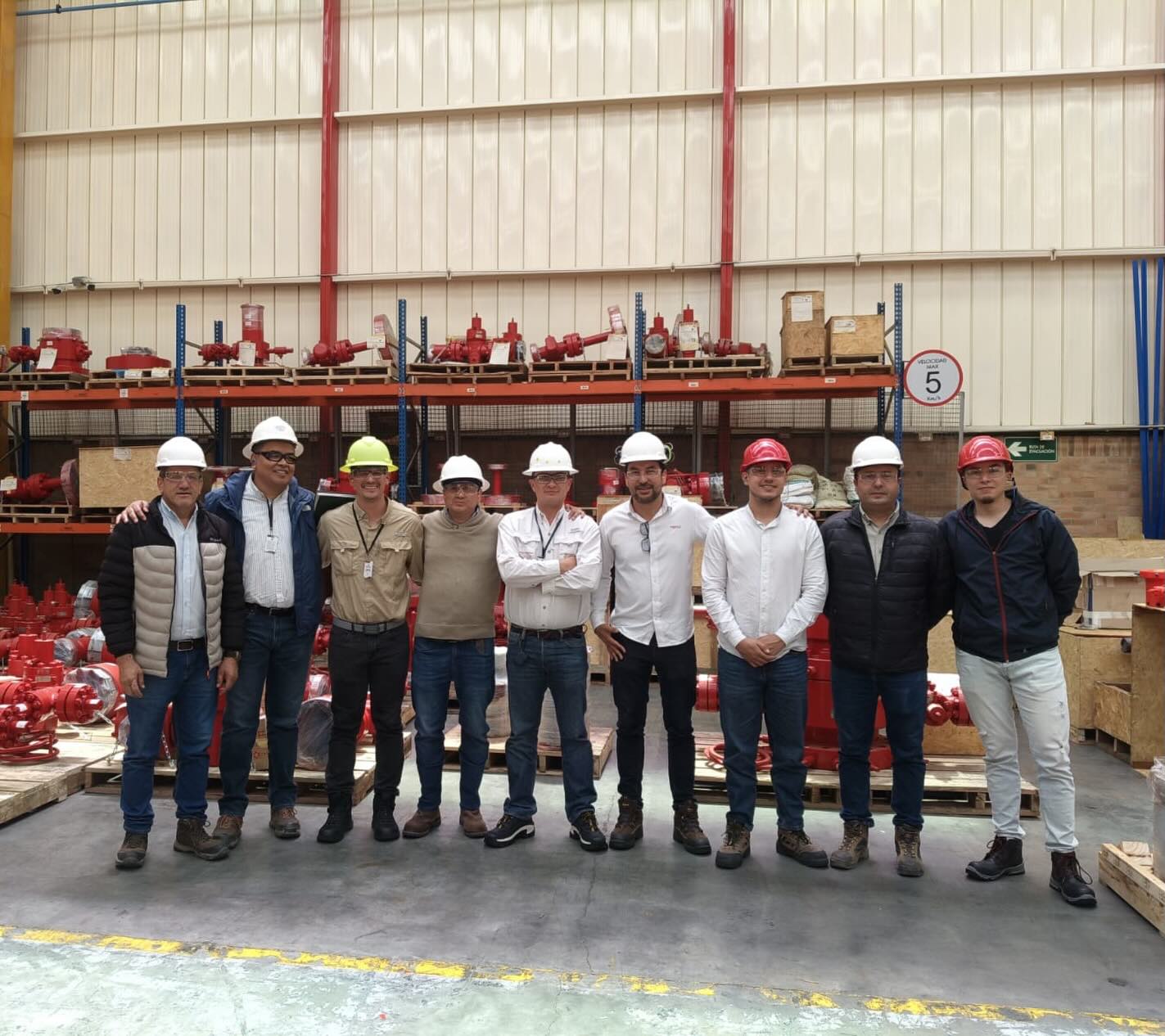Recibimos la visita de GeoPark en nuestra planta,…