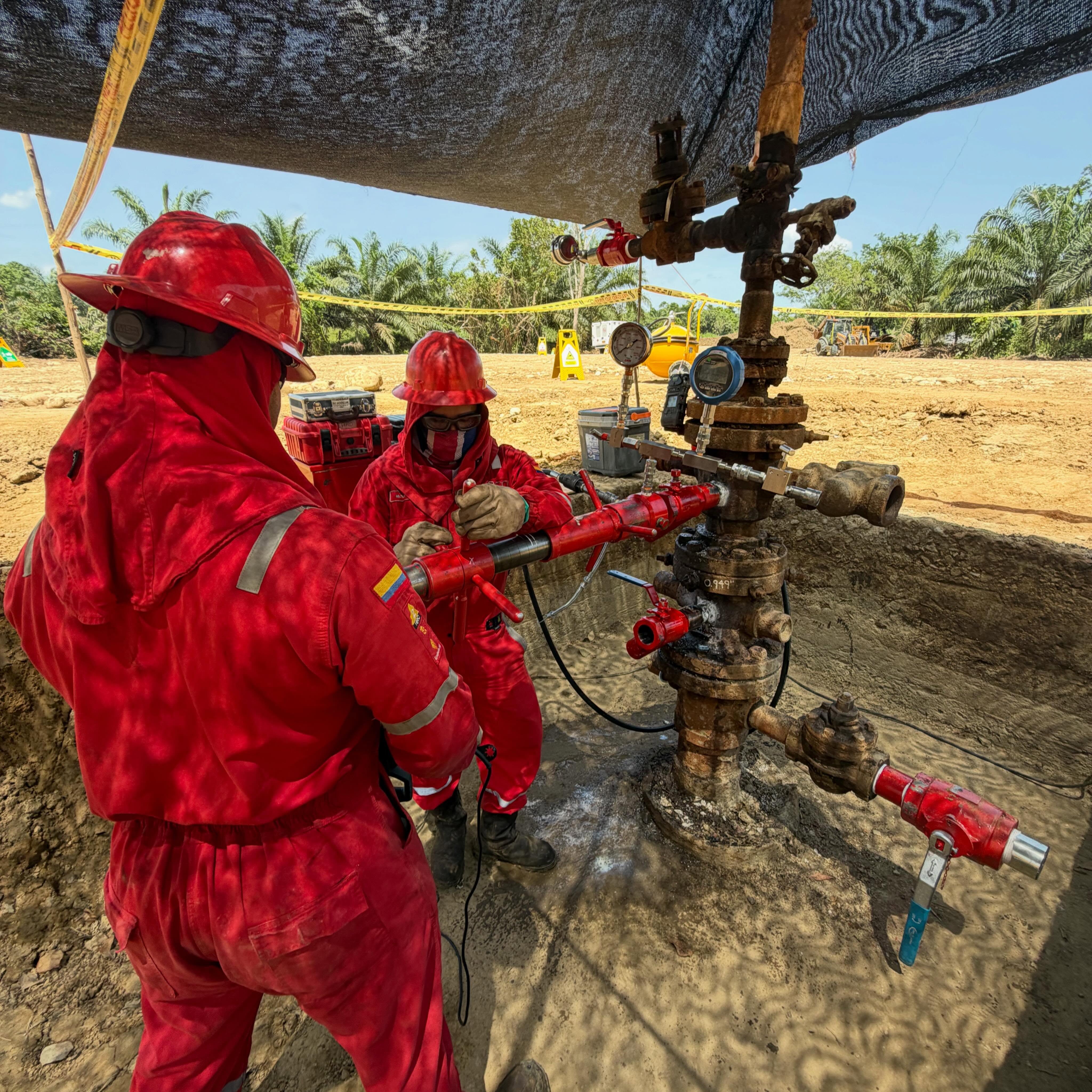 En el pozo Petrolea-32 de nuestro cliente Ecopetro…