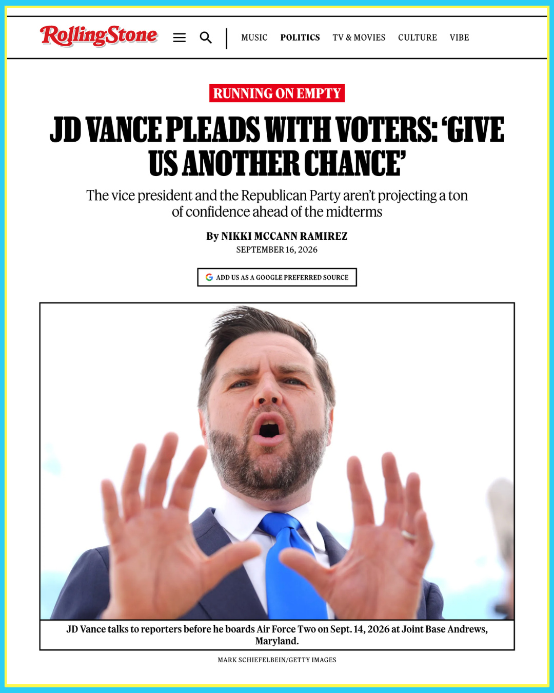 Vice President J.D. Vance is urging Americans to give the Trump administration more time, telling voters there is “still more work to do” as the 2026 midterms approach.
On the All-In podcast this week, Vance said: “Give us another chance, or give us another couple of years, to continue to work on the amazing things that we’ve been doing for the past two years.” He argued that even voters who disagree with the administration on some issues should not hand power to Democrats, whom he described as “consumed by craziness.”
The comments come as Republicans try to hold both chambers of Congress. Democrats currently lead on the generic congressional ballot in several averages, and President Donald Trump’s approval ratings remain underwater. The midterms are Nov. 3.
Vance has been a central midterm messenger. At the GOP’s midterm convention in Dallas earlier this month, he told supporters not to “throw the baby out with the bathwater” over policy disagreements and to focus on the contrast with Democrats. He has said he will decide after November whether to run for president in 2028.
Trump’s $5,000 ‘dividend’ pitch.
The vice president’s plea lands alongside a separate Trump pitch aimed at rallying Republican voters: a proposed $5,000 “Trump Dividend” for every U.S. adult if Republicans keep the House and Senate. Trump unveiled the idea at the Dallas convention, comparing it to a company issuing a cash distribution after a strong year. He said the money would have to be spent in the United States.
The plan would require congressional approval. Estimates put the cost at more than $1 trillion. Some Republican lawmakers have been cautious, citing the national debt and inflation concerns; others have said details would have to be worked out after the election. Democrats have called the offer an attempt to buy votes. Trump has suggested he may not need a full congressional vote, though the Constitution gives Congress the power of the purse.
Vance has tied the idea to revenue from tariffs. Whether it becomes law depends first on who controls Congress after November.
#lunionsuite #haitianamerican #haitian